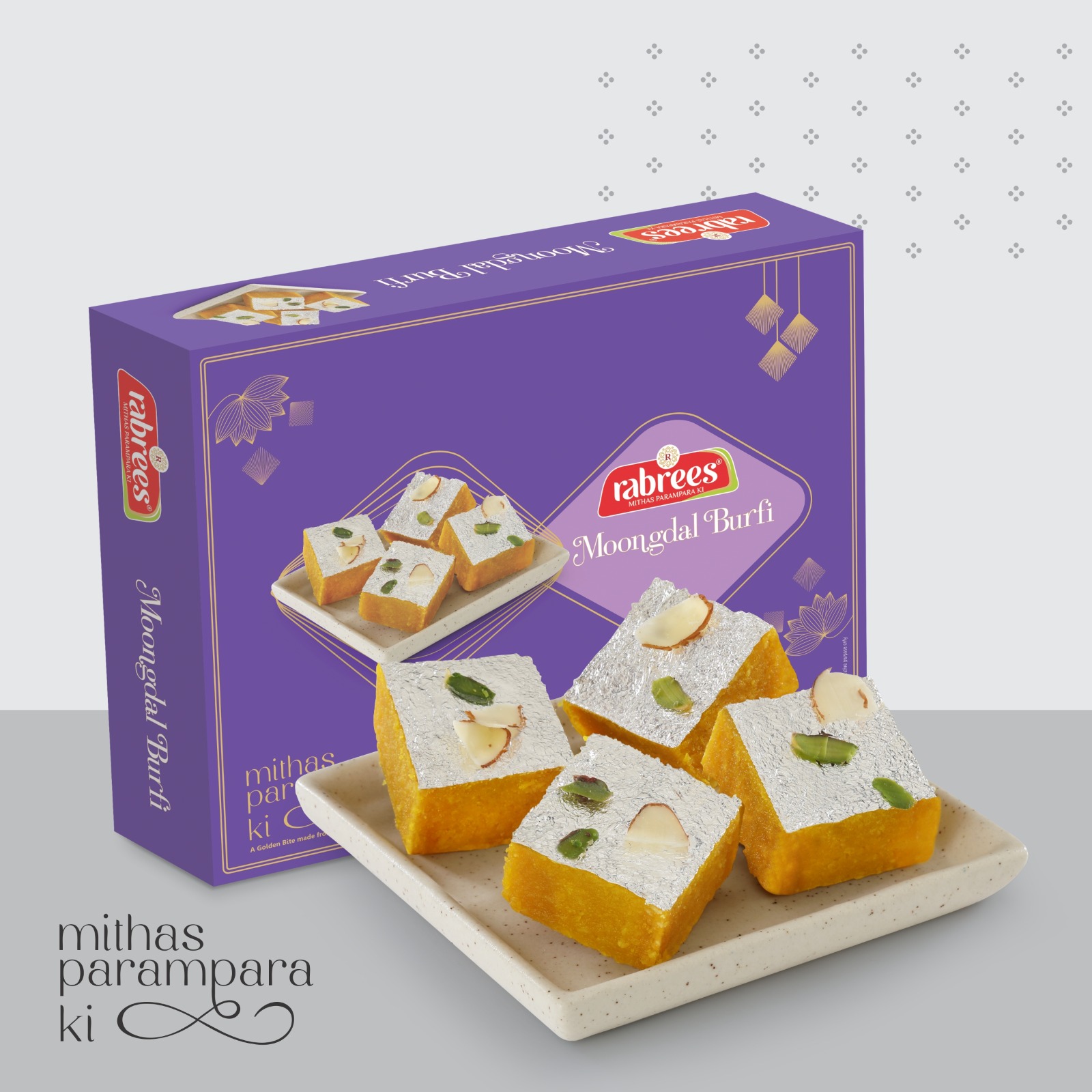 Moong Daal Burfi
